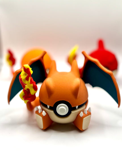 Charmander Evolution Poké Ball Set 🔥🐉
